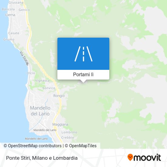 Mappa Ponte Stiri