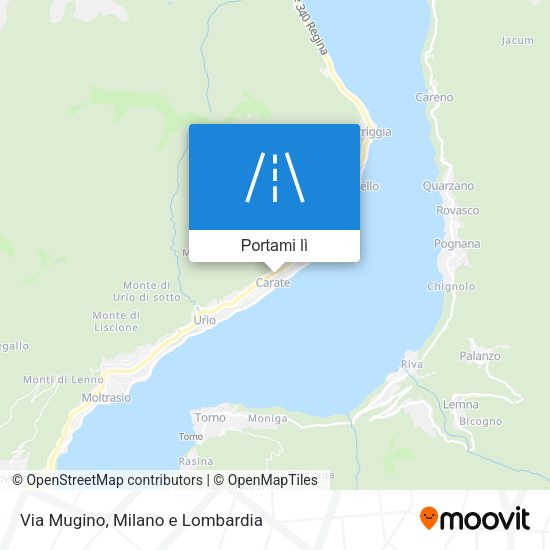 Mappa Via Mugino