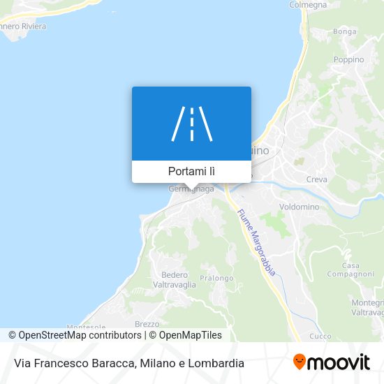 Mappa Via Francesco Baracca