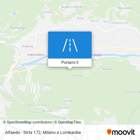 Mappa Alfaedo - Sirta 172