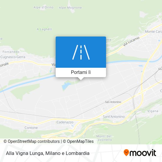 Mappa Alla Vigna Lunga