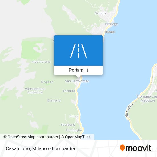 Mappa Casali Loro
