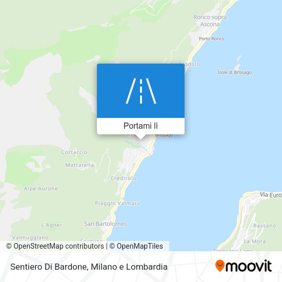 Mappa Sentiero Di Bardone