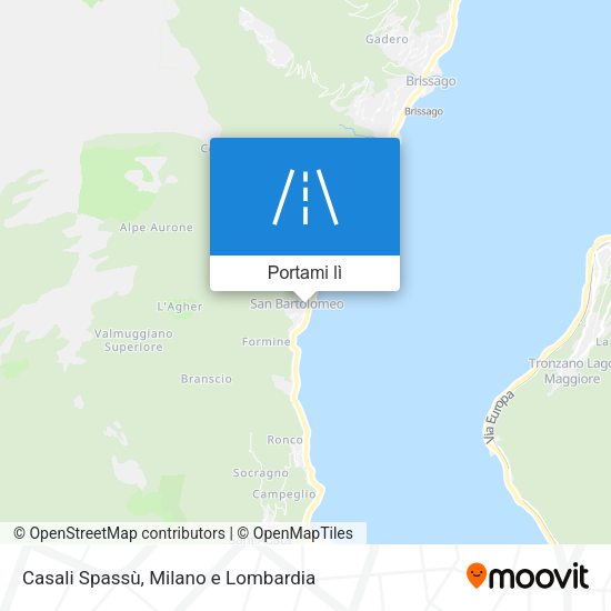 Mappa Casali Spassù