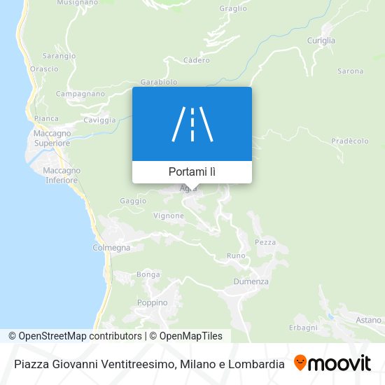 Mappa Piazza Giovanni Ventitreesimo