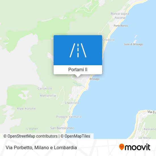 Mappa Via Porbetto