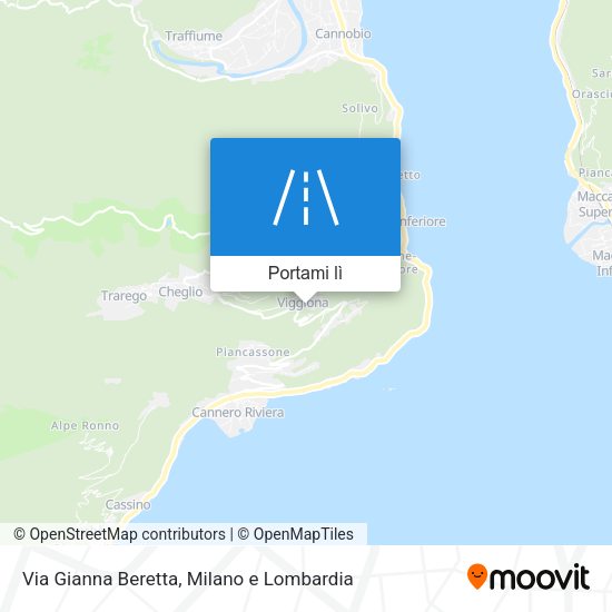 Mappa Via Gianna Beretta
