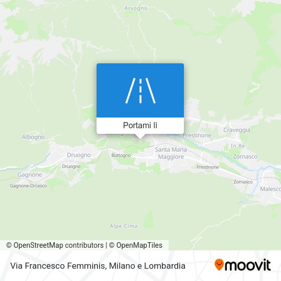 Mappa Via Francesco Femminis