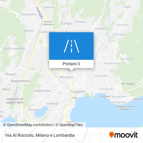 Mappa Via Al Roccolo