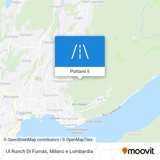 Mappa Ul Runch Di Furnás