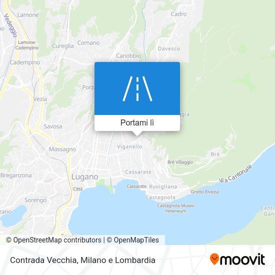 Mappa Contrada Vecchia