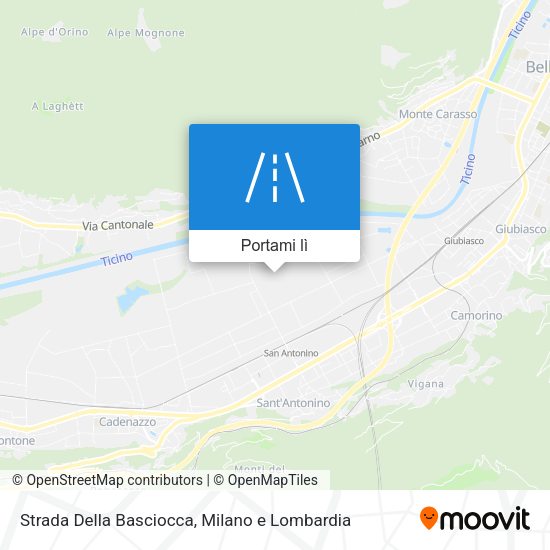 Mappa Strada Della Basciocca