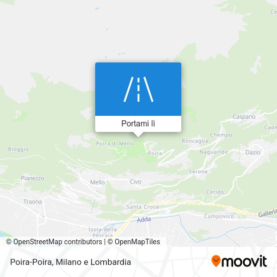 Mappa Poira-Poira