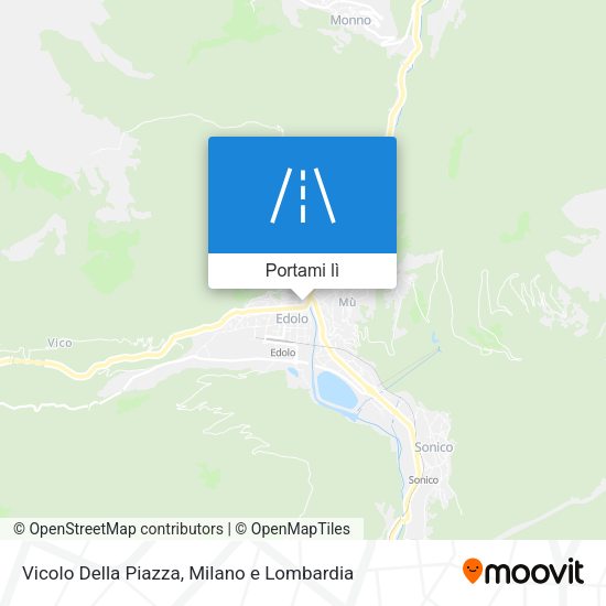 Mappa Vicolo Della Piazza