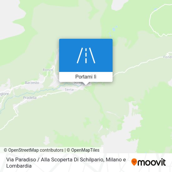 Mappa Via Paradiso / Alla Scoperta Di Schilpario