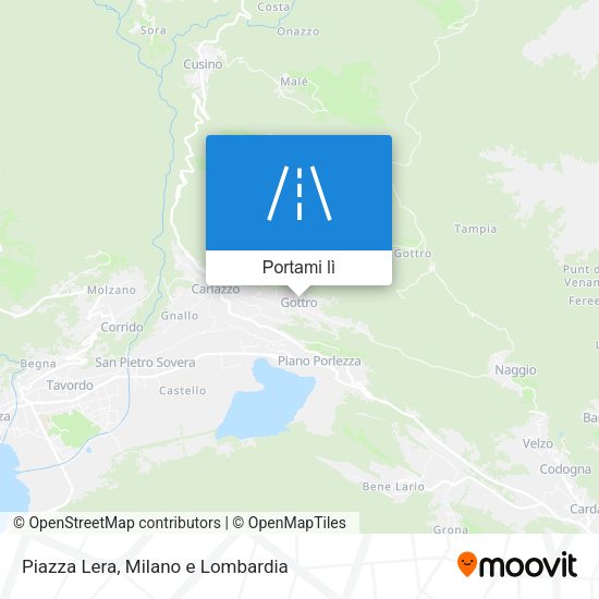 Mappa Piazza Lera