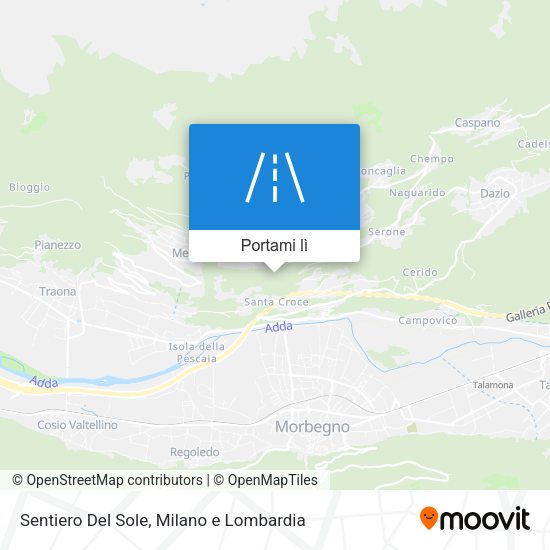 Mappa Sentiero Del Sole