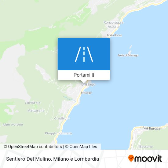 Mappa Sentiero Del Mulino