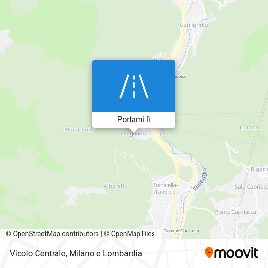 Mappa Vicolo Centrale