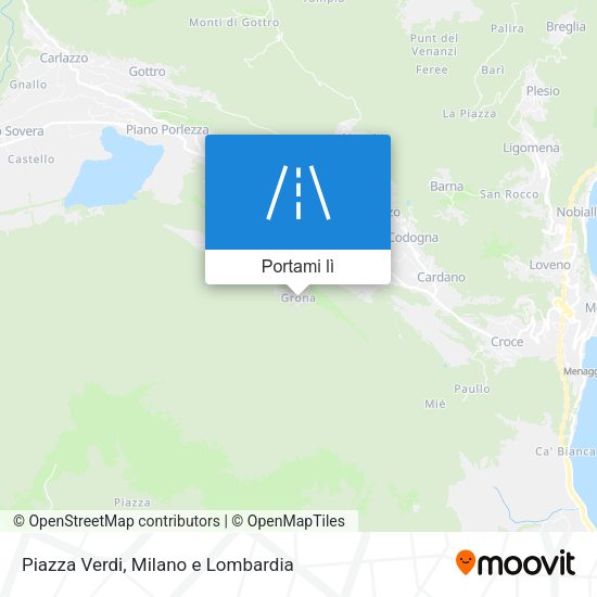 Mappa Piazza Verdi