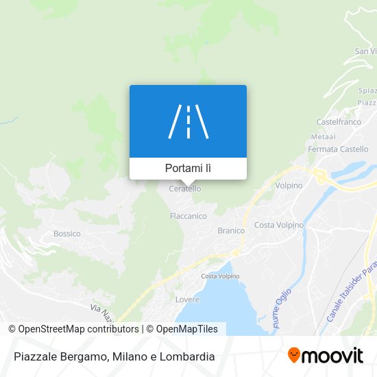 Mappa Piazzale Bergamo