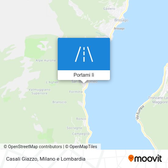 Mappa Casali Giazzo