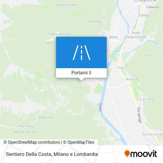 Mappa Sentiero Della Costa