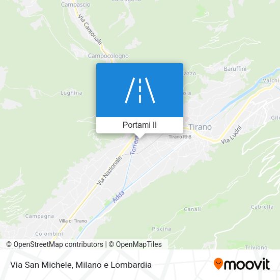 Mappa Via San Michele