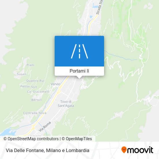 Mappa Via Delle Fontane