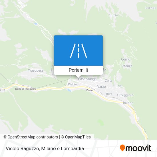 Mappa Vicolo Raguzzo