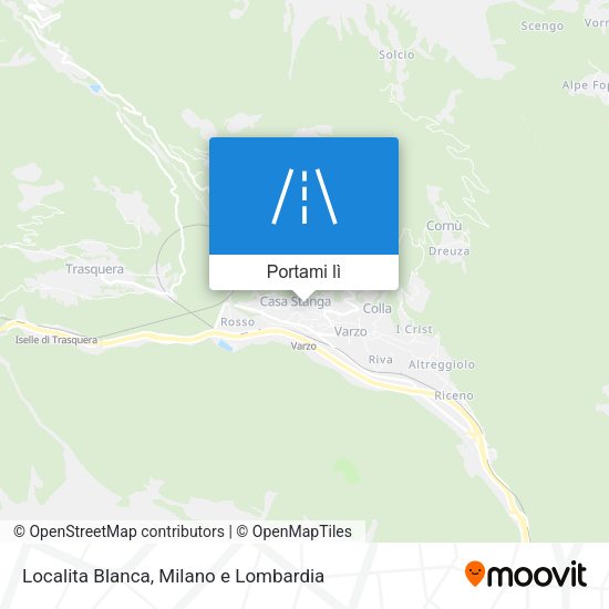 Mappa Localita Blanca