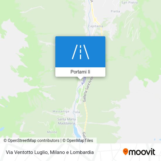 Mappa Via Ventotto Luglio