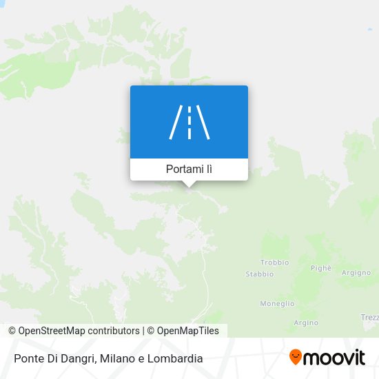 Mappa Ponte Di Dangri