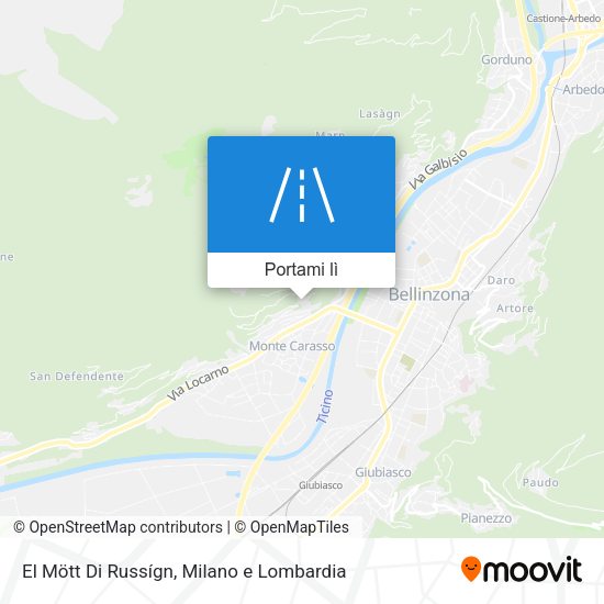 Mappa El Mött Di Russígn