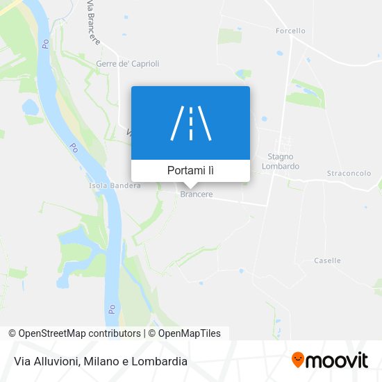 Mappa Via Alluvioni