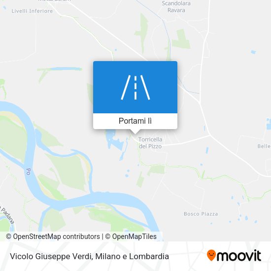 Mappa Vicolo Giuseppe Verdi