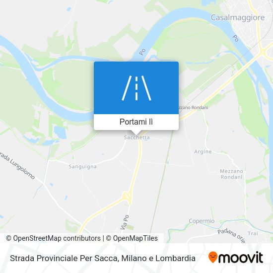 Mappa Strada Provinciale Per Sacca