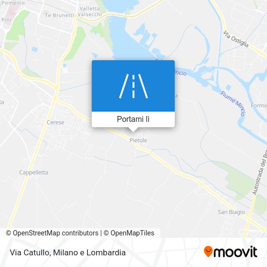 Mappa Via Catullo