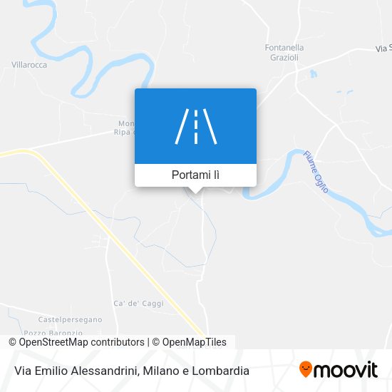 Mappa Via Emilio Alessandrini