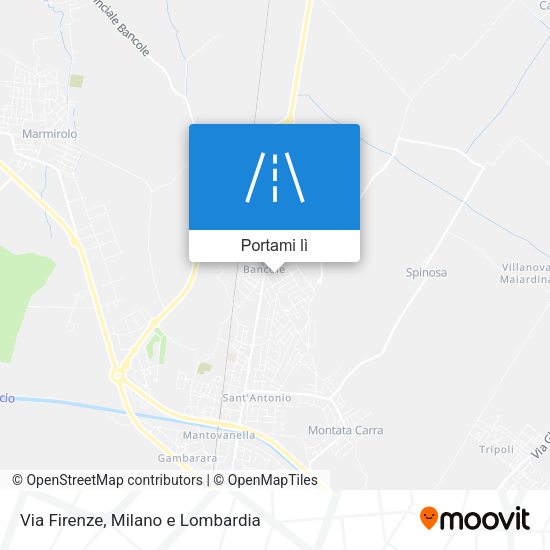 Mappa Via Firenze