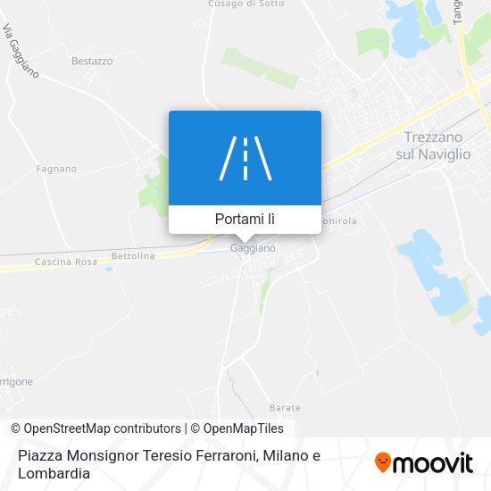 Mappa Piazza Monsignor Teresio Ferraroni