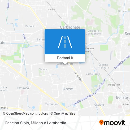 Mappa Cascina Siolo