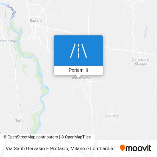 Mappa Via Santi Gervasio E Protasio