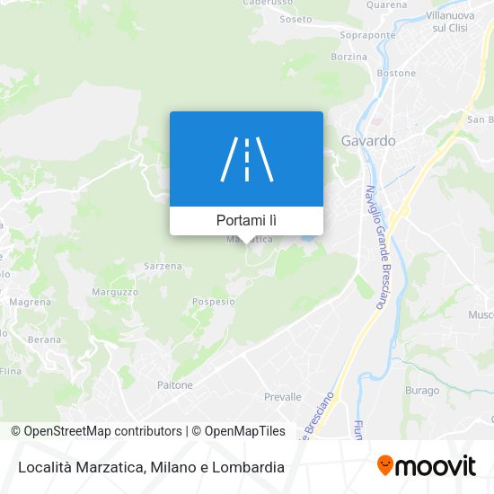 Mappa Località Marzatica