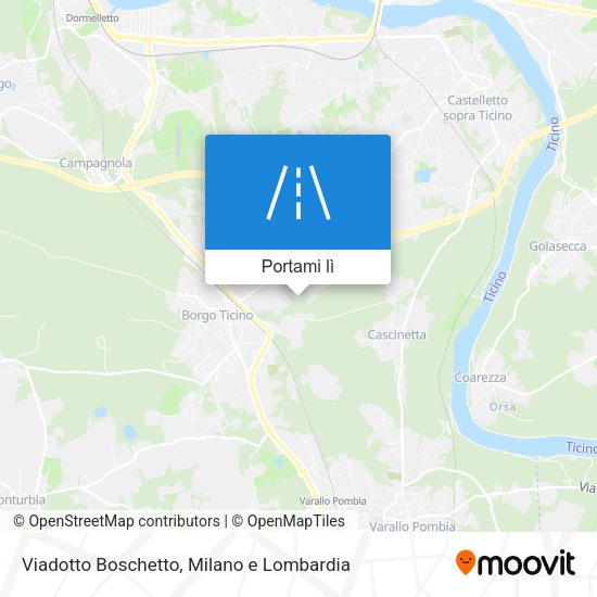 Mappa Viadotto Boschetto