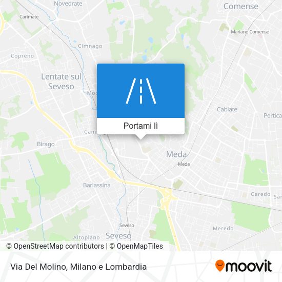 Mappa Via Del Molino