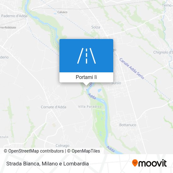 Mappa Strada Bianca