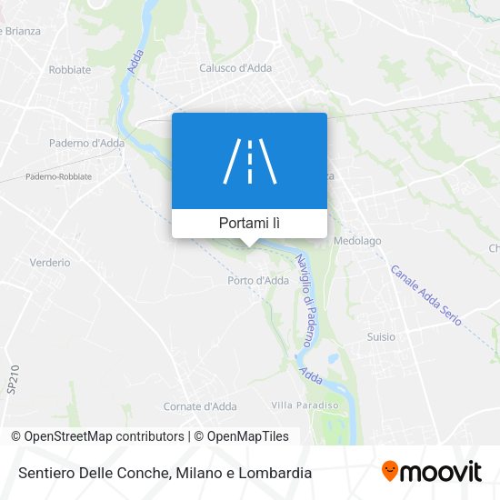 Mappa Sentiero Delle Conche