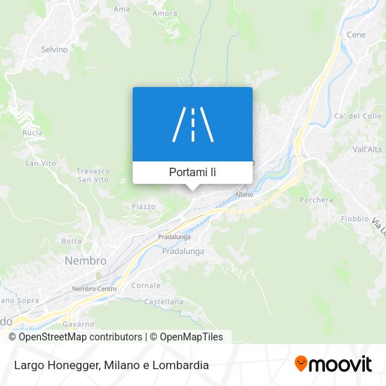 Mappa Largo Honegger