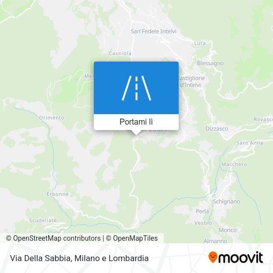 Mappa Via Della Sabbia